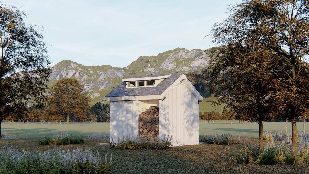 Farmhouse Storage Shed Outbuilding - Image 3