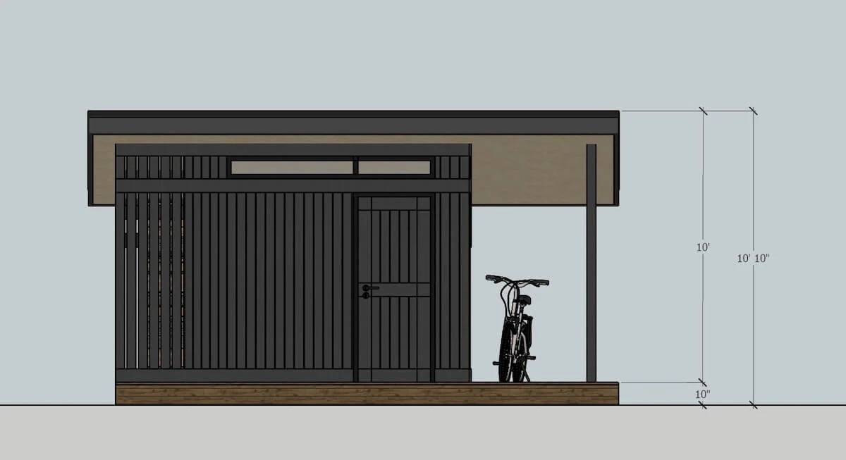 Modern Storage Shed Outbuilding - Image 6