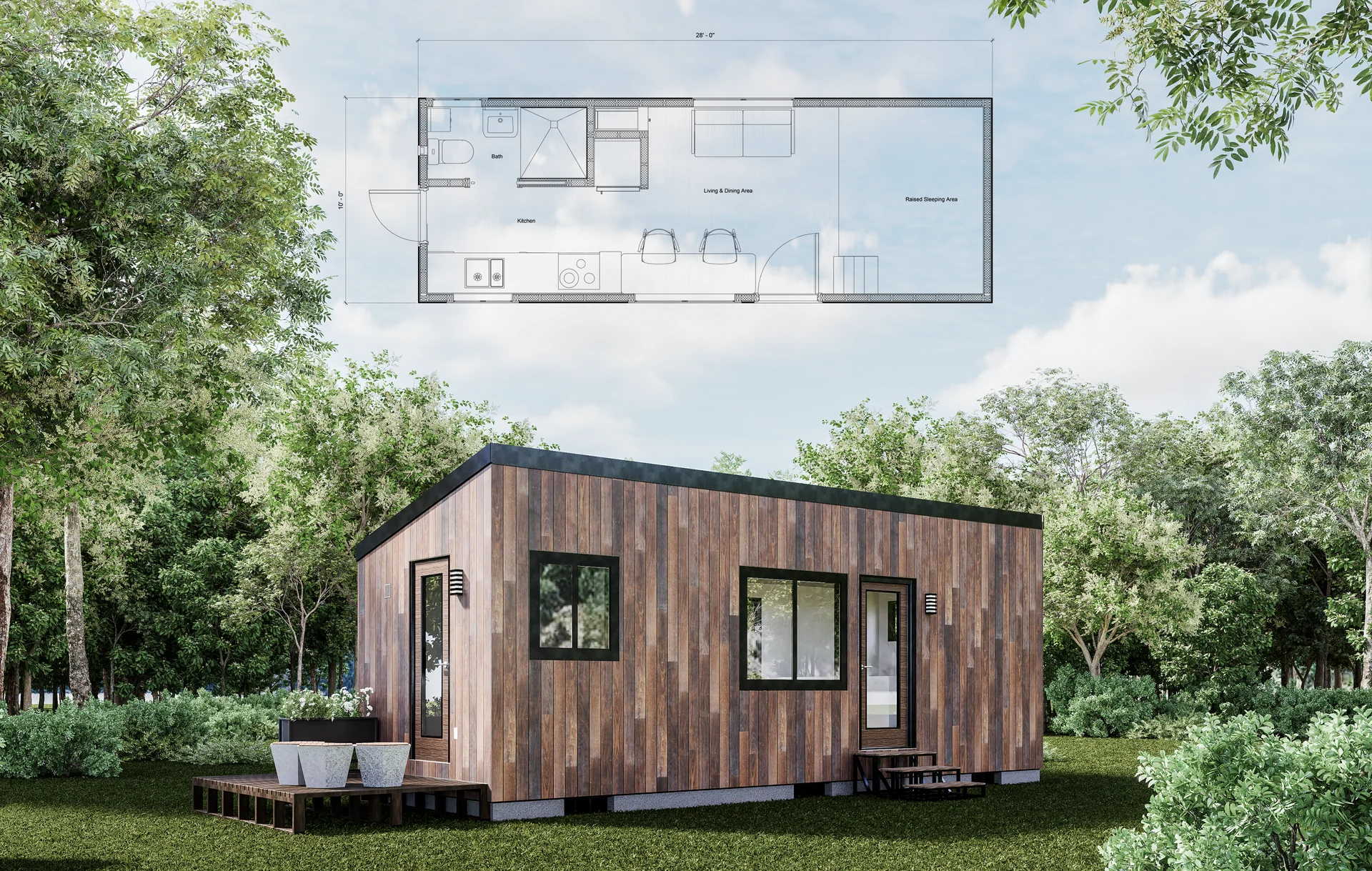 Urban Cabin on Foundation - Image 6