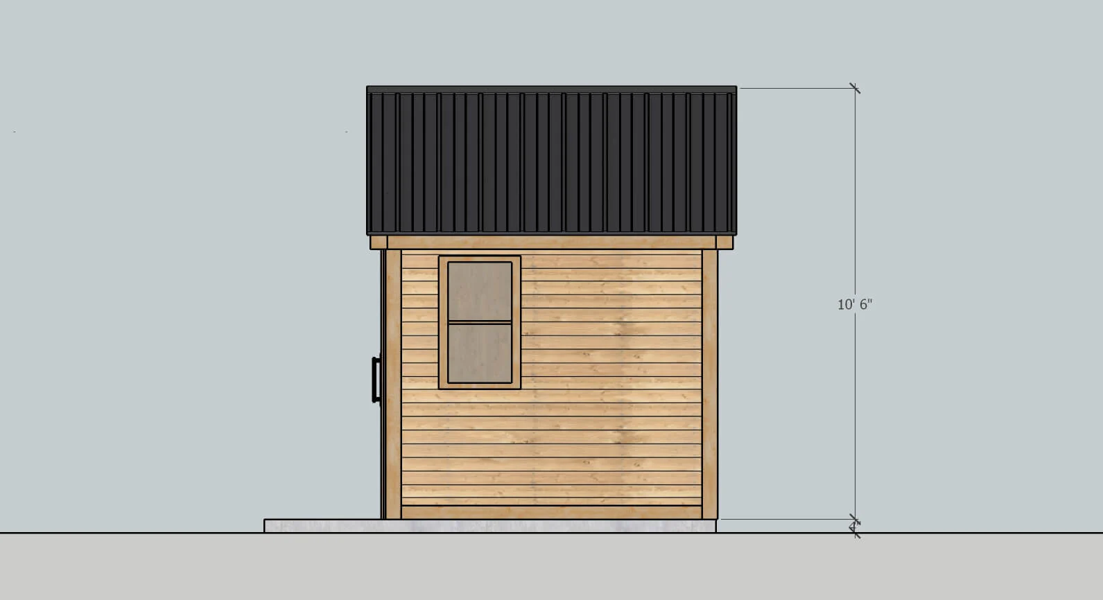 Woodland Storage Shed Outbuilding - Image 10