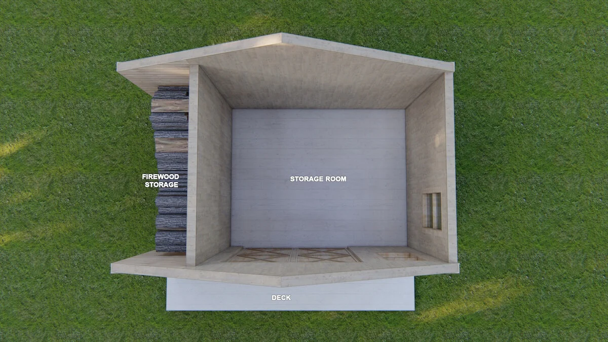 Woodland Storage Shed Outbuilding - Image 5